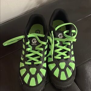 G Series Women's Black and Green Sneakers mud claw